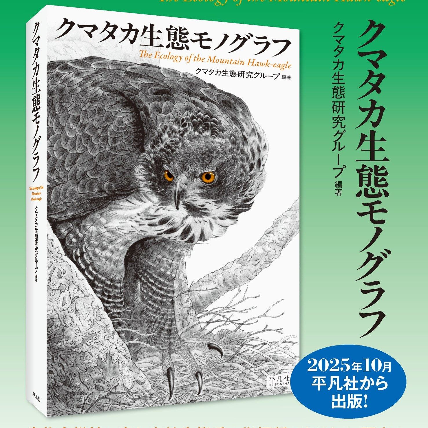 投稿についてもっと詳しく クマタカ生態モノグラフと東近江市クラファンの紹介
